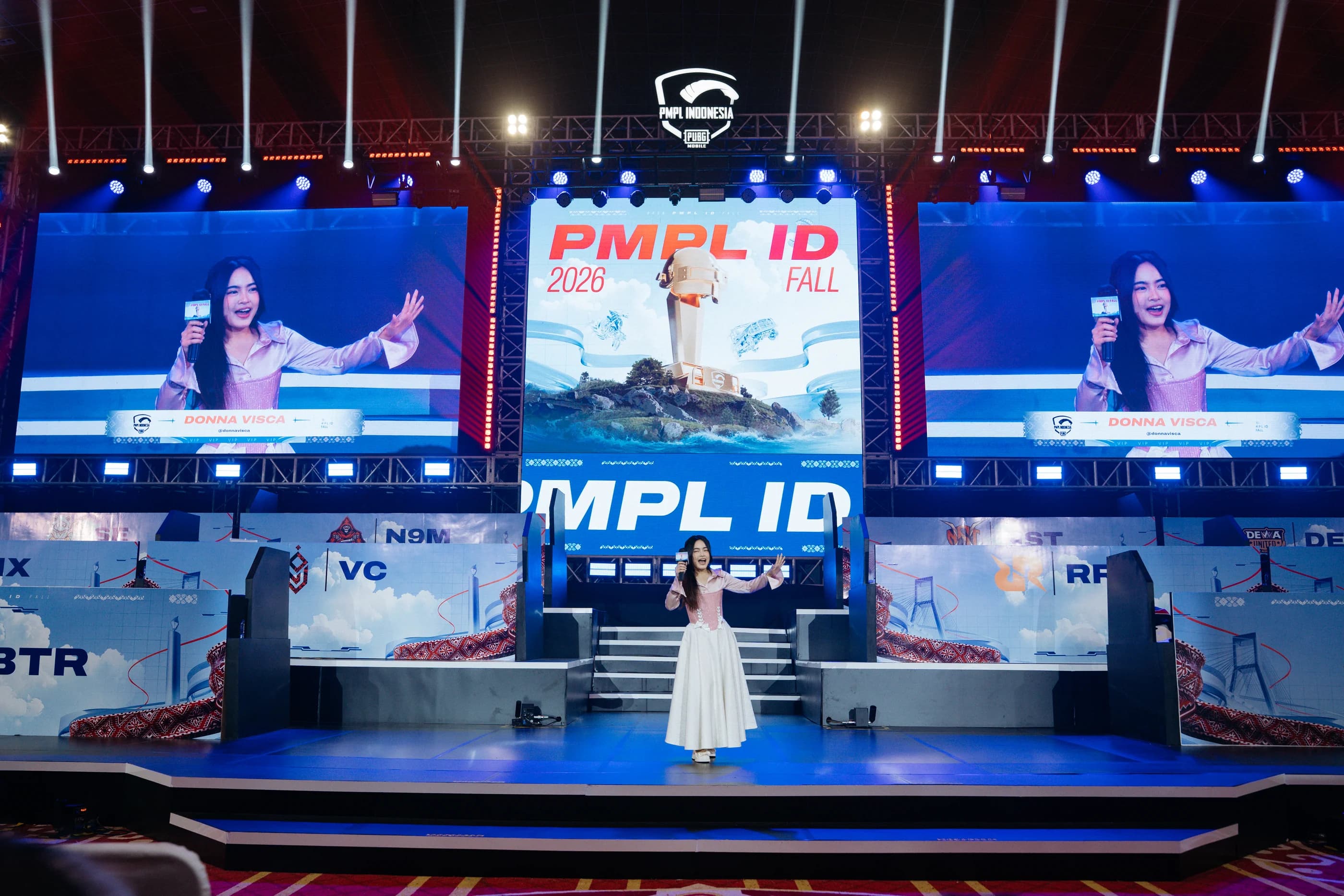 PMPL ID Fall 2026 main stage during the live show